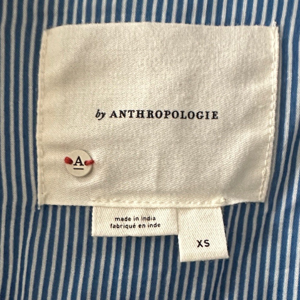 Anthropologie Multicolor Patchwork Jacket 100% Co… - image 6